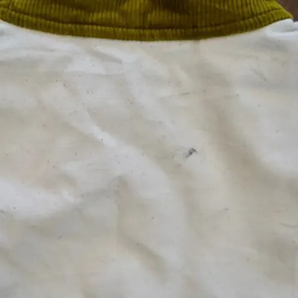 Tory Burch Cadyn Barn Jacket Natural Canvas Tone Toggle Button Womens Size 8 - Picture 8 of 10